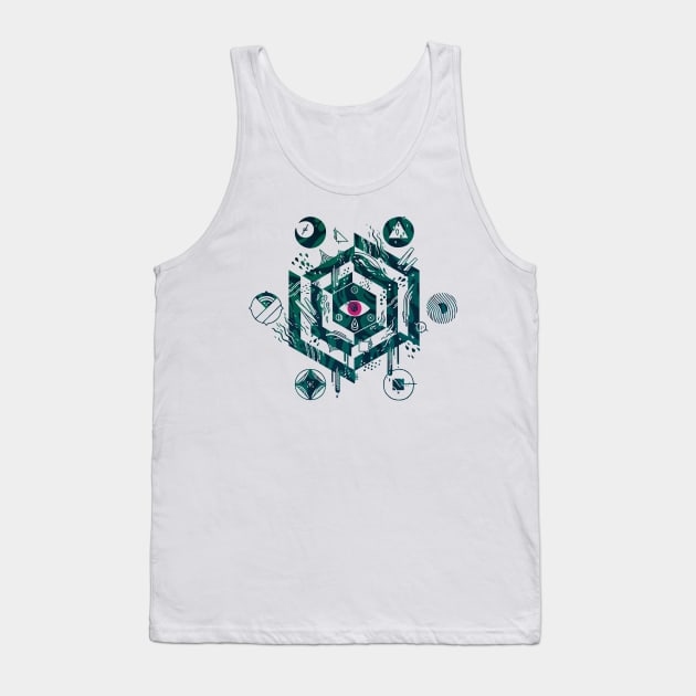 Hexed Tank Top by againstbound